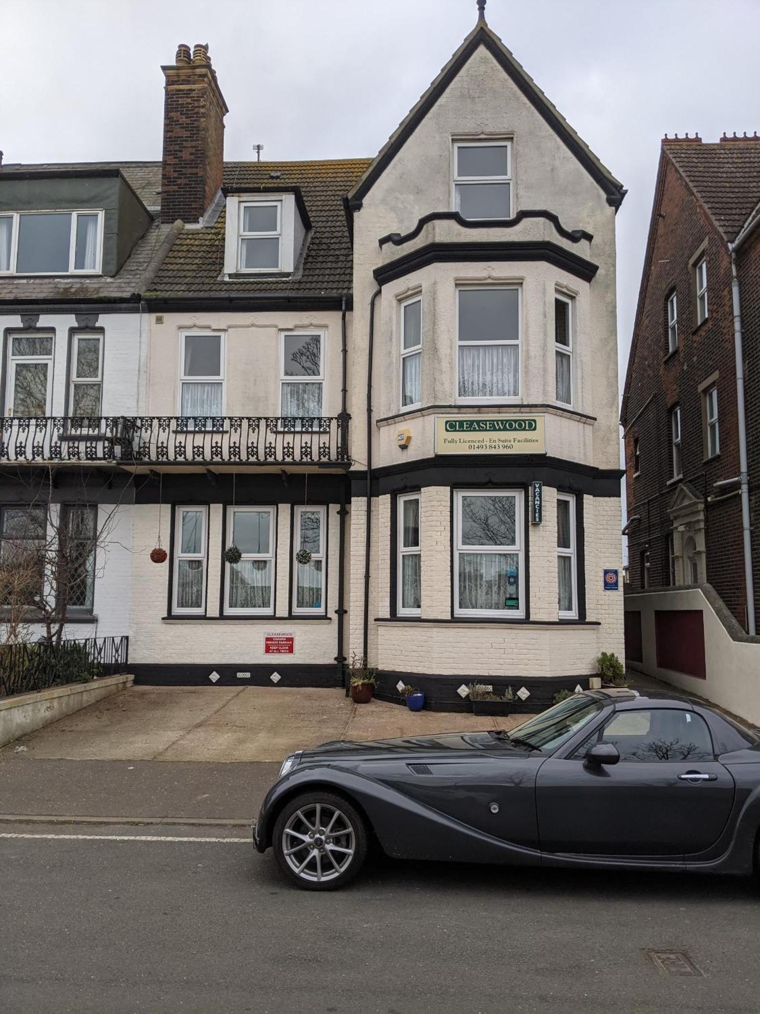 Cleasewood Guest House Great Yarmouth Exteriör bild